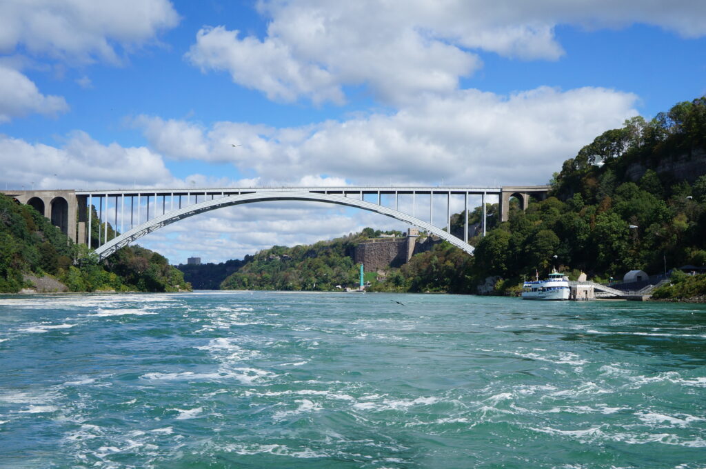 Rainbow Bridge over the Niagara Gorge