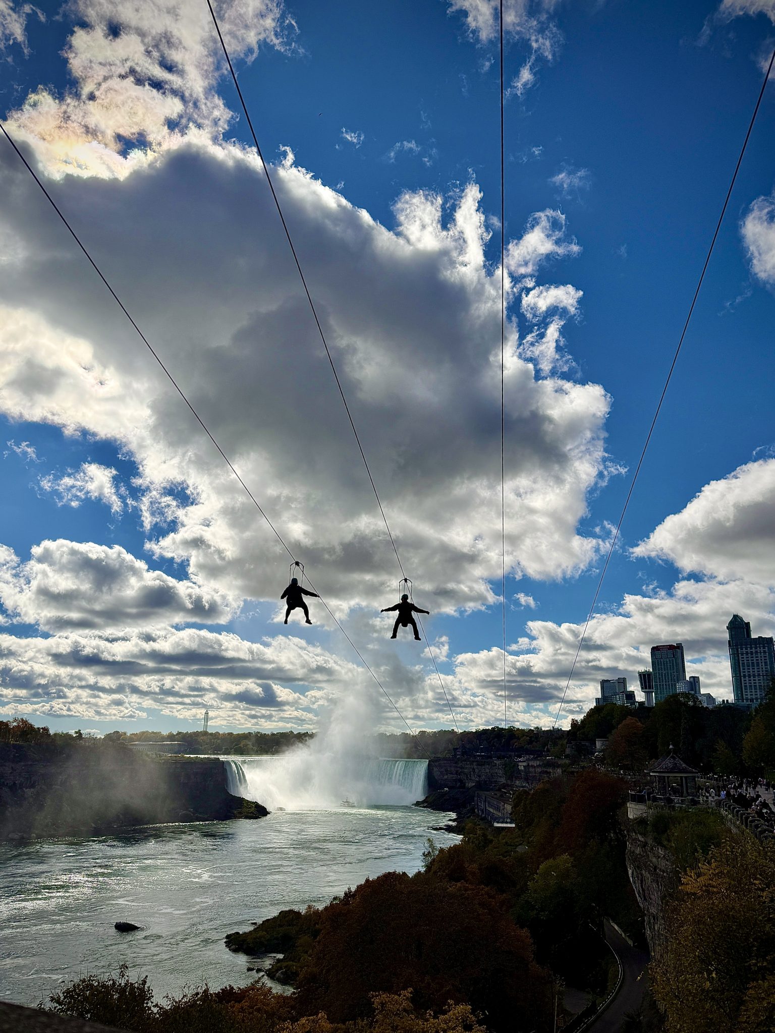 WildPlay’s MistRider Zipline to the Falls
